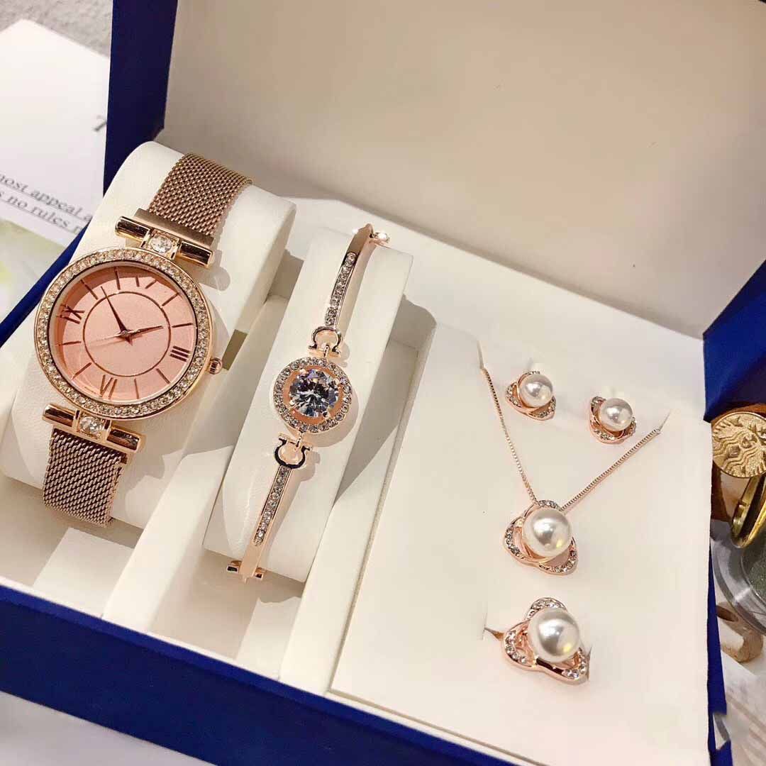 Ladies Watch Mens Watch Asia Japan Quartz Add Jewelry Setlady Necklace Diamond Bracelet With Box Watches Online Sale Watches For Sale Online From Noob007 0 11 Dhgate Com