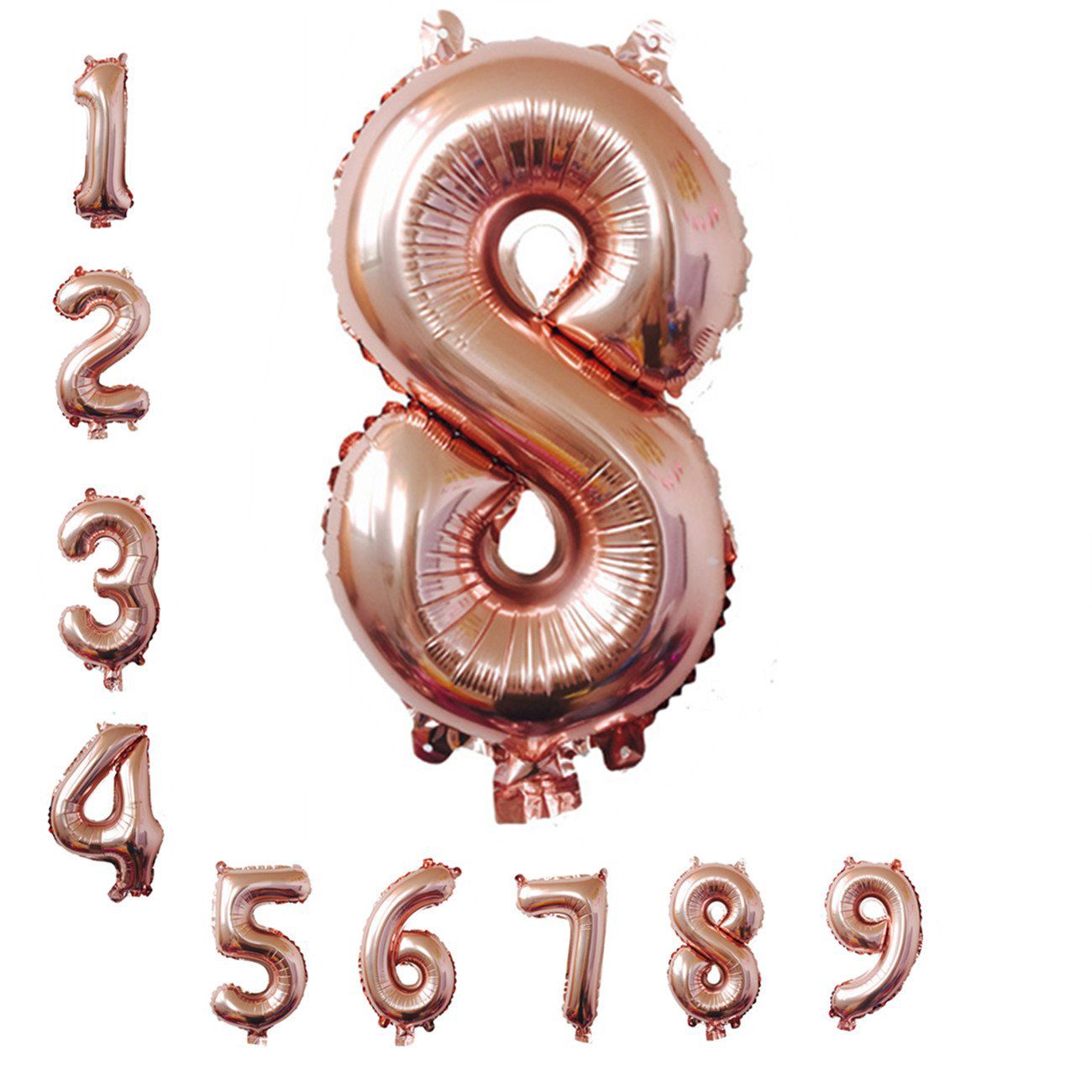 jumbo mylar number balloons