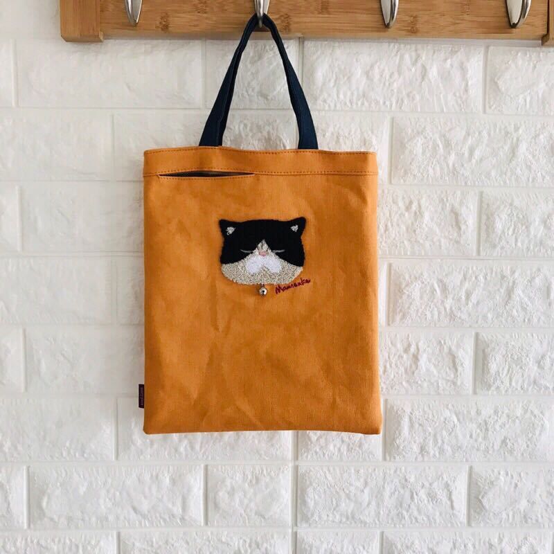 held canvas backpack