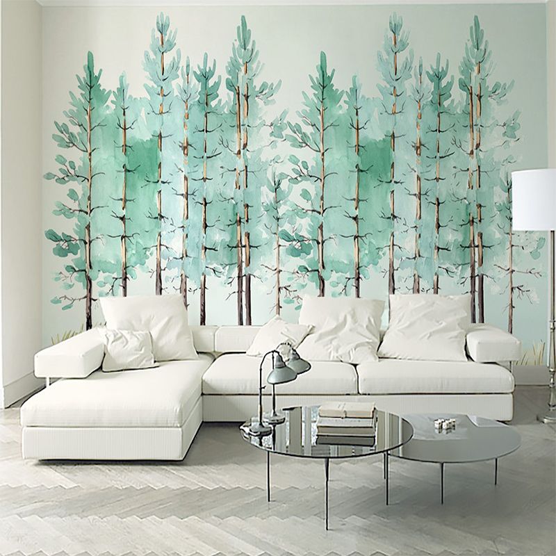 Compre No Tejido De La Nave De Descenso Encargo Mural Moderno De