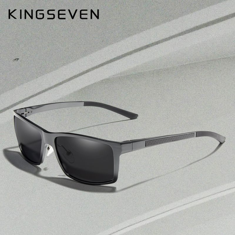 Compra Kingseven Marca Diseño De Aluminio Gafas De Sol Polarizadas Hombre  Conducción Sombras Grey Square Sun Gafas Para Hombres Unisex Masculino  Oculos Y19052004 Barato | Entrega Rápida Y Calidad | Es.Dhgate