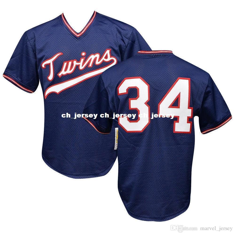 kirby puckett jersey number