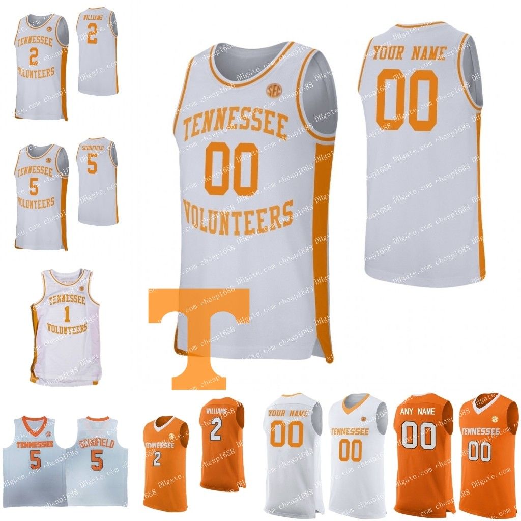 tennessee basketball jersey white