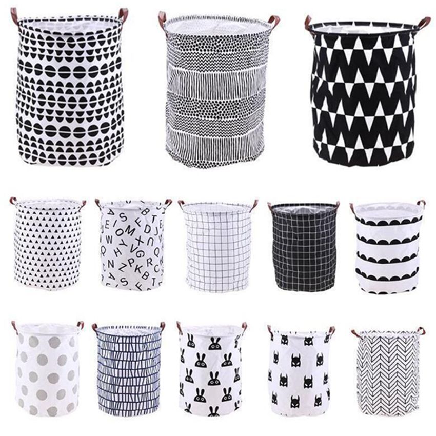 childrens storage buckets