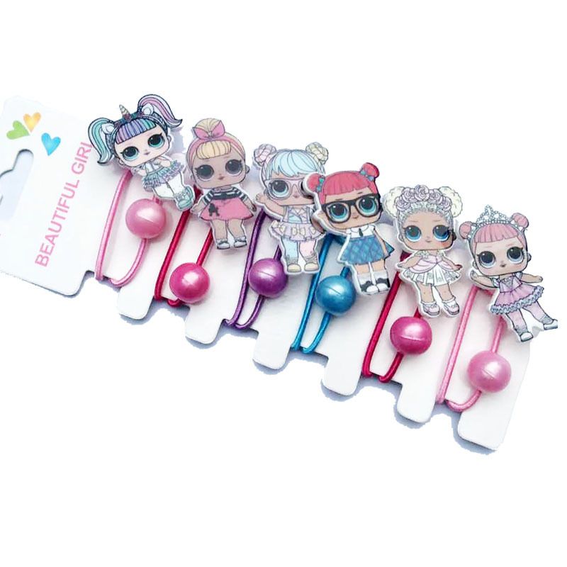 rubber hair clips