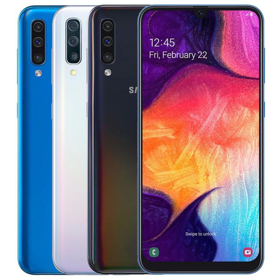 Compre Recuperado Original Samsung Galaxy A50 A505F / DS 6,4 Polegadas Octa  Núcleo 4GB RAM 128GB ROM 25MP Câmera Desbloqueado 4G LTE Android Celular De  Hawsense, $1.217,99 | Pt.Dhgate.Com