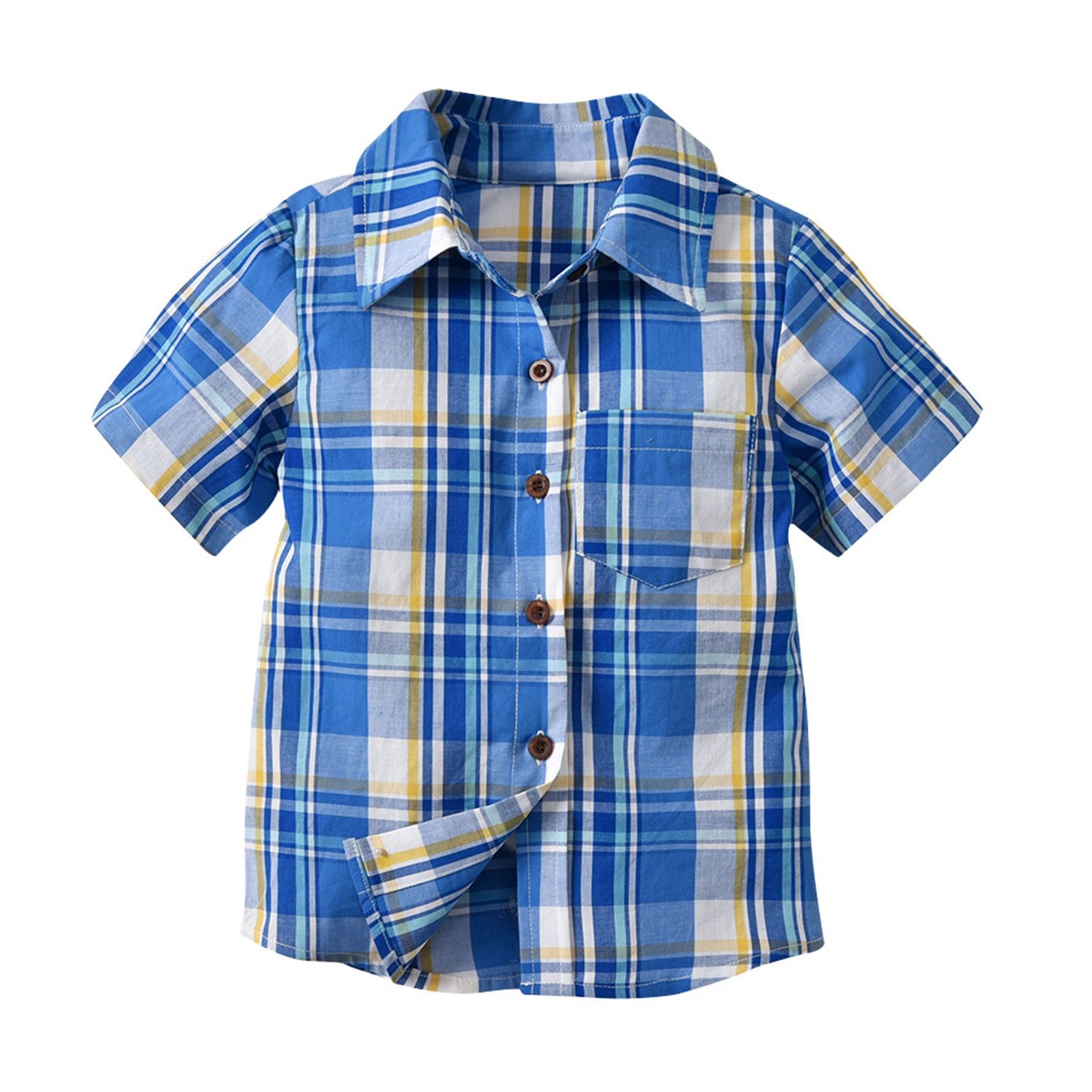 Grosshandel Neue Sommer Hemd Mit Kurzen Armeln Kurzarmeliges Kariertes Shirt Mann Baby Tide Kurzarmhemd Von Shenyangqq 14 98 Auf De Dhgate Com Dhgate