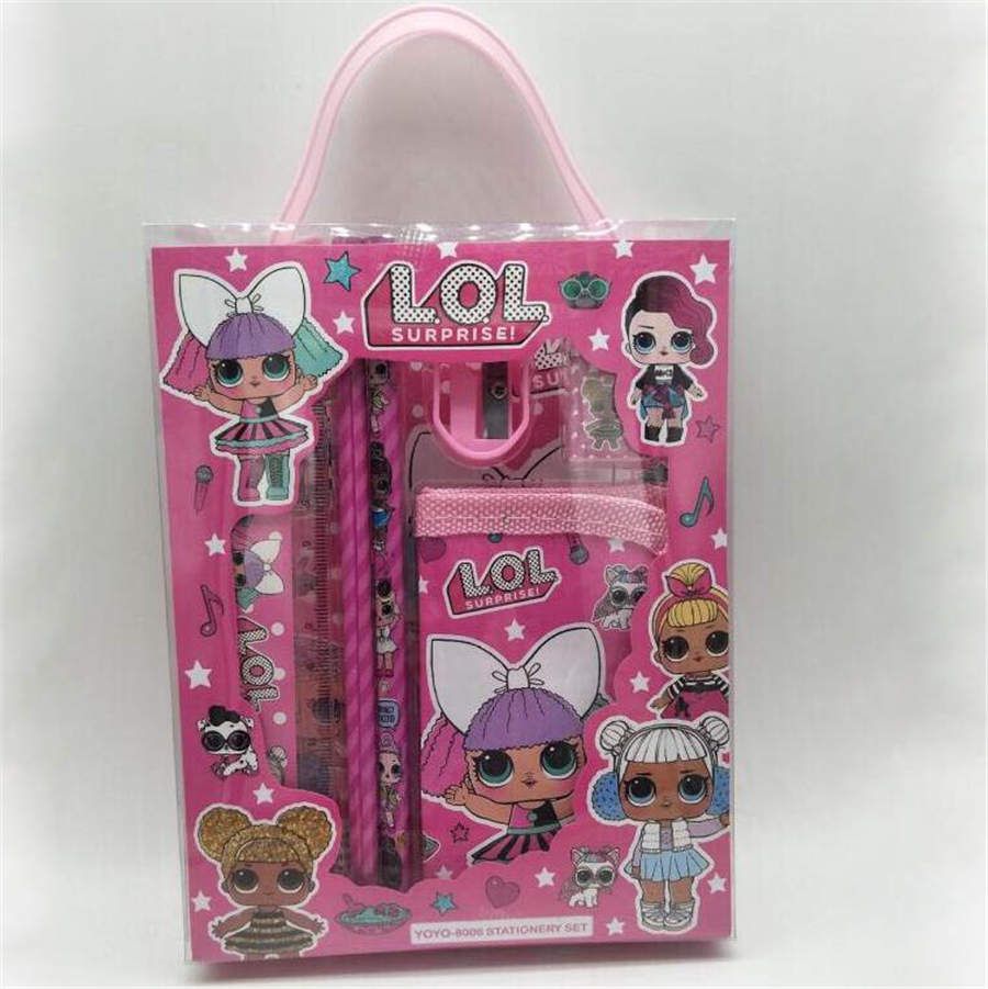 lol doll stationery set