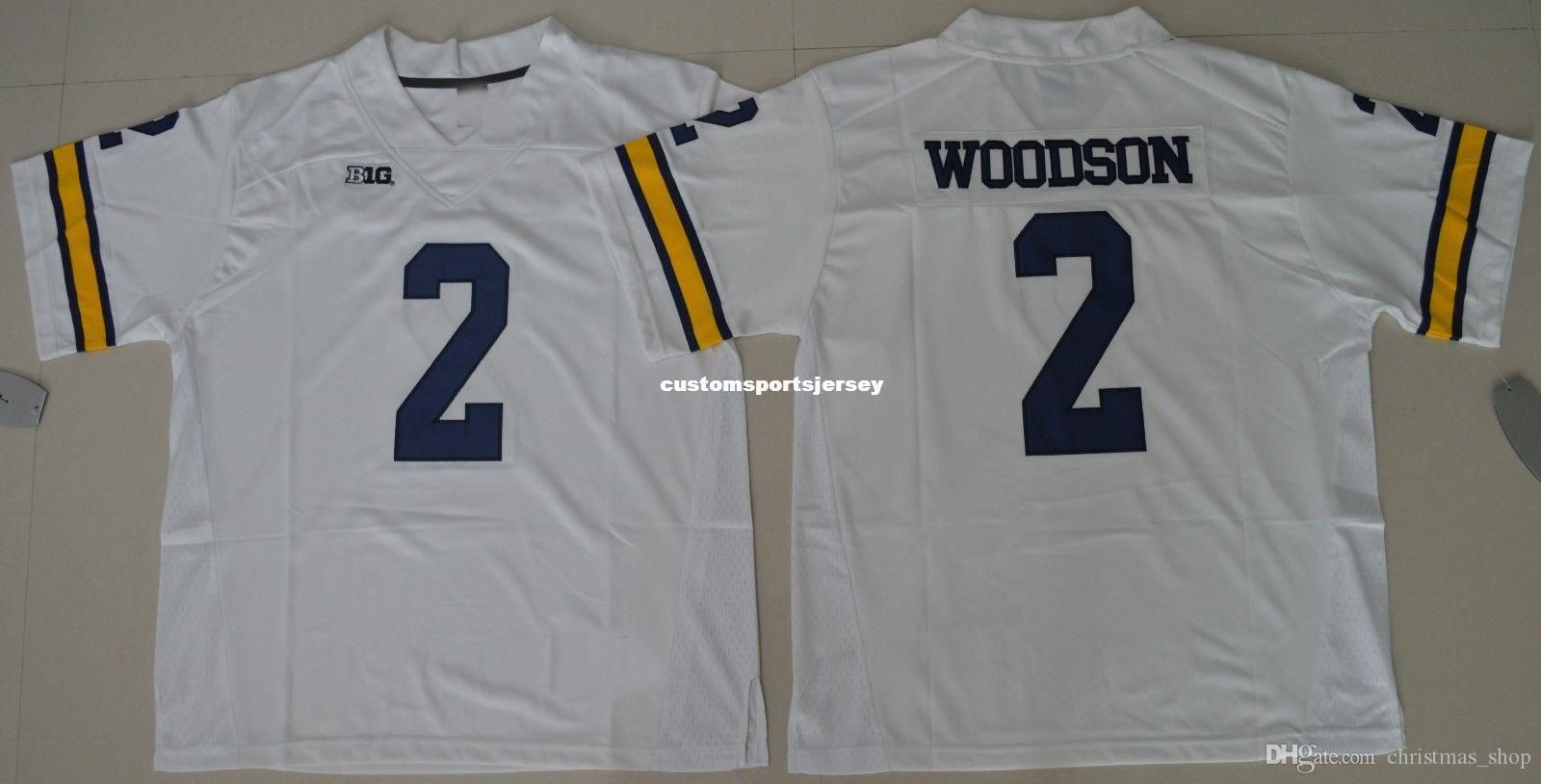 charles woodson stitched jersey