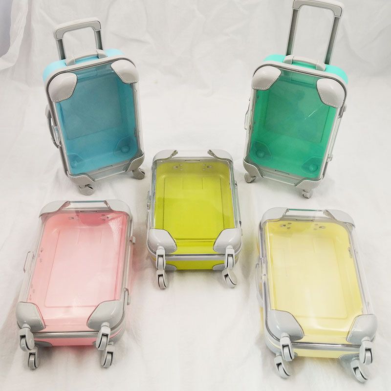 Compre Paquete De Cosméticos Al Por Mayor Mini Maleta Linda Pestañas Falsas  Packaging 2 Pares De Pestañas 3D Caja De Plástico Vacío Caja De Pestañas  Contenedor De Almacenamiento Etiqueta Privada Personalizado A