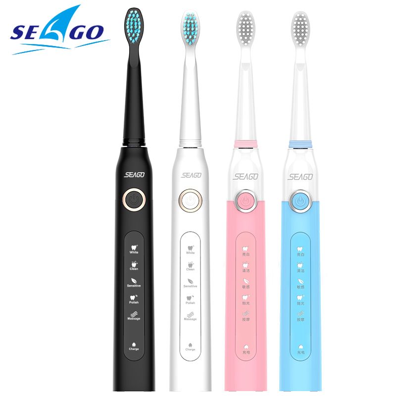 sonic rechargeable electric toothbrush for adults