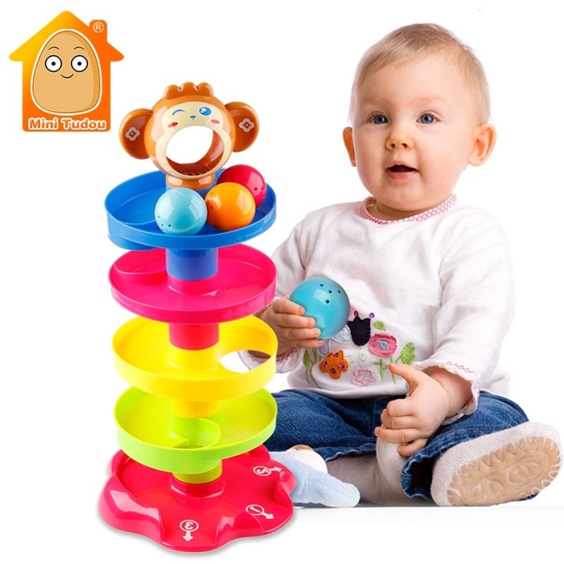 stacking ball drop toy