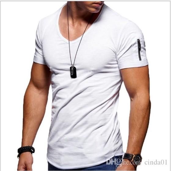 large slim fit t shirts