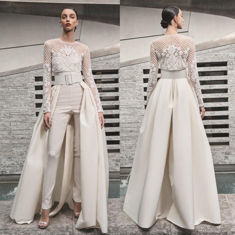 ivory jumpsuit long sleeve