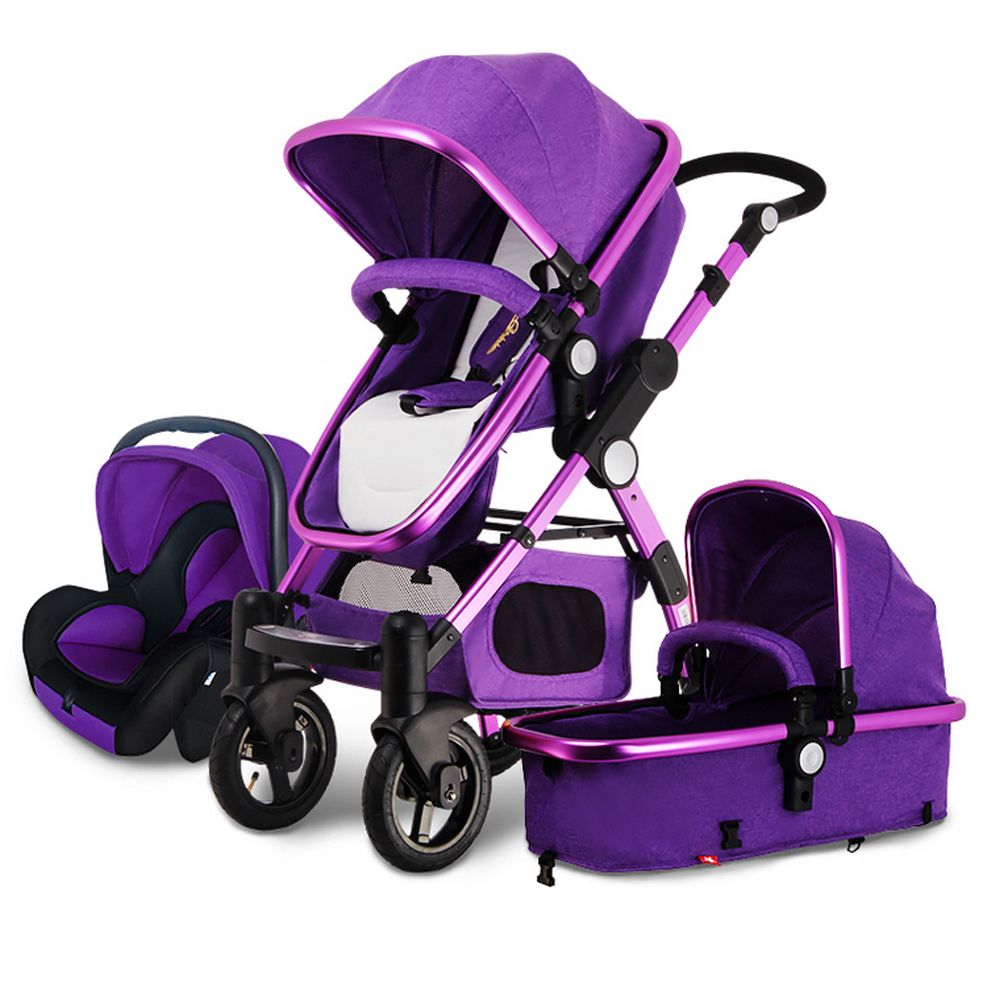 purple travel system