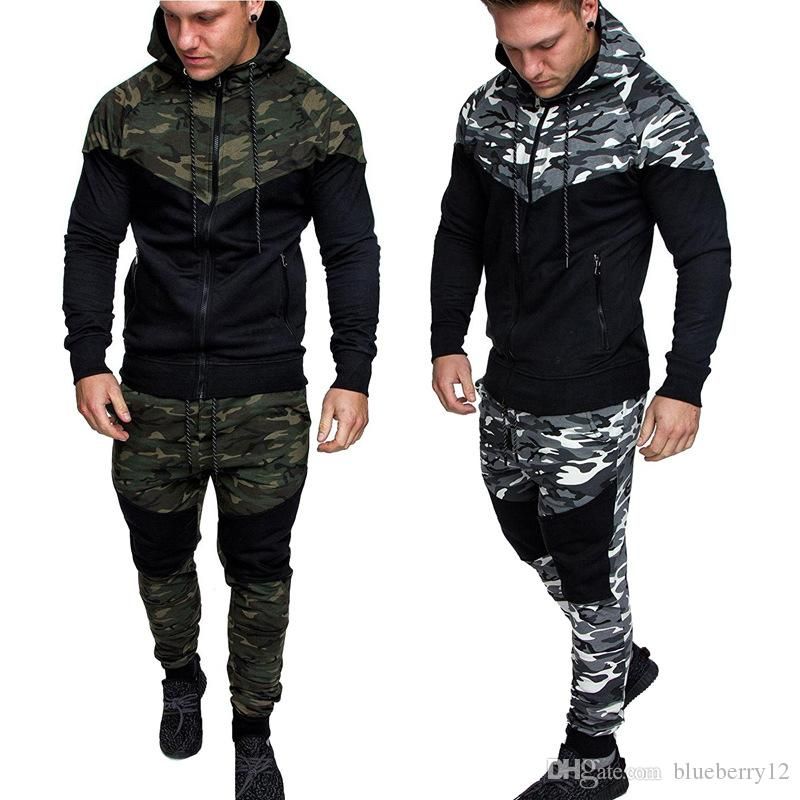 mens camo sweatsuit