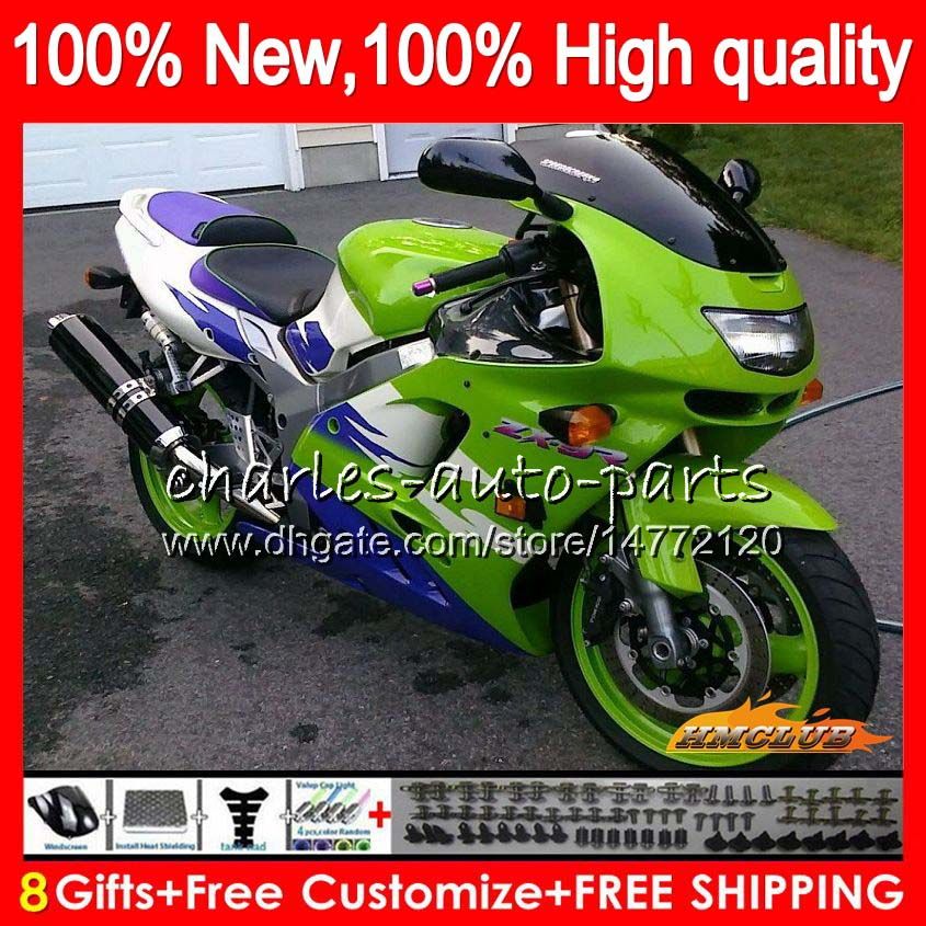 Body For KAWASAKI ZX900 900 CC ZX9R 94 95 96 97 47HC.74 ZX 900 9 R 94 97 ZX 9R 900CC ZX 9R Glossy Green 1994 1995 1996 1997 Full Fairing Kit Aftermarket Sportbike Fairings Aftermarket Suzuki Fairings From Charles Auto Parts, $362.62| DHgate.Com