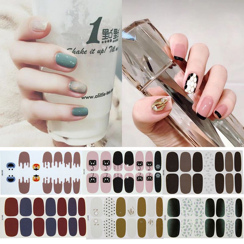 nail paint stickers