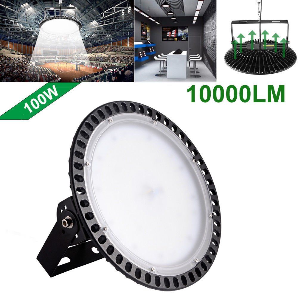 5X LED High Bay Lights 300W Ultra-thin Warehouse Industrial Factory Cool White