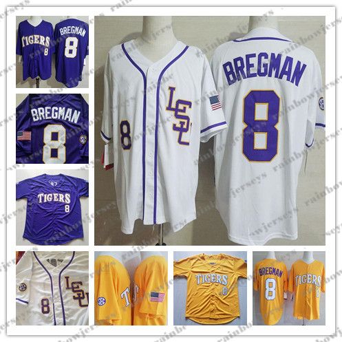lsu baseball jersey bregman
