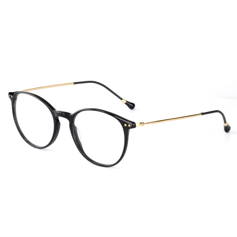 gold round eyeglass frames