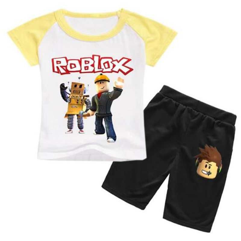 2020 2 12y Roblox Clothing Sets Short Pants Tops Suit Kids T Shirts Toddler Boy Summer Clothes Girls Outfits Tshirt Shorts From New198 15 98 Dhgate Com - shirt roblox free pants girl