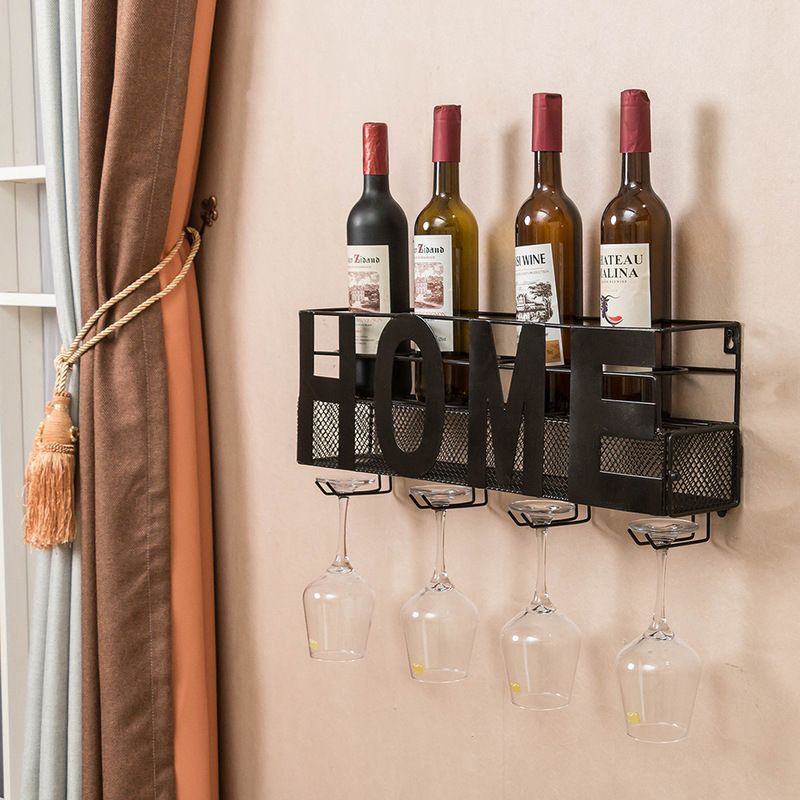 2019 Wall Mounted Wine Rack Cork Storage Container Hanging Wine