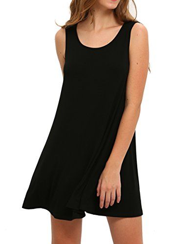 Resultado de imagen para adolescente con vestido negro flojo casual