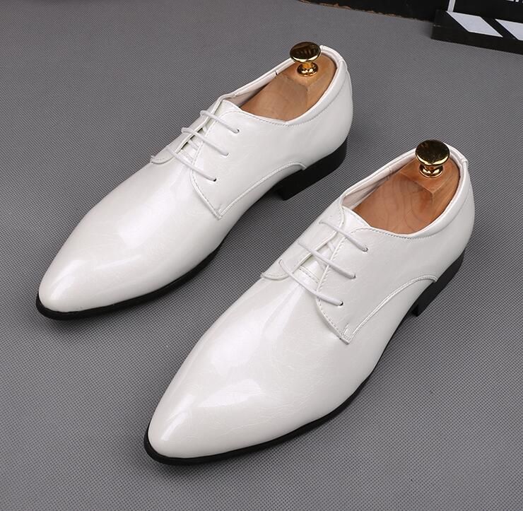sapatos social branco masculino
