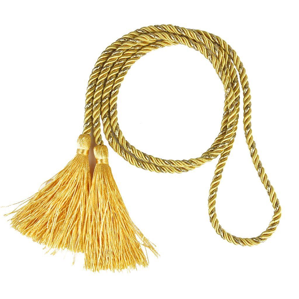 Golden 2x Tassel Rope Curtain Tiebacks Tie Backs Living Bed Room Grey