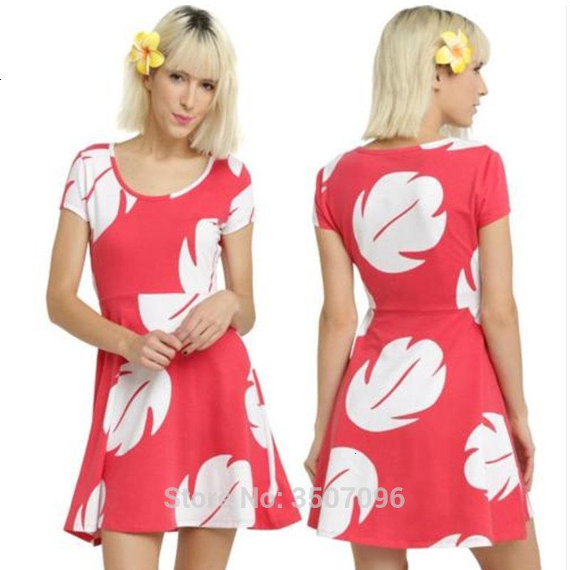 lilo red dress