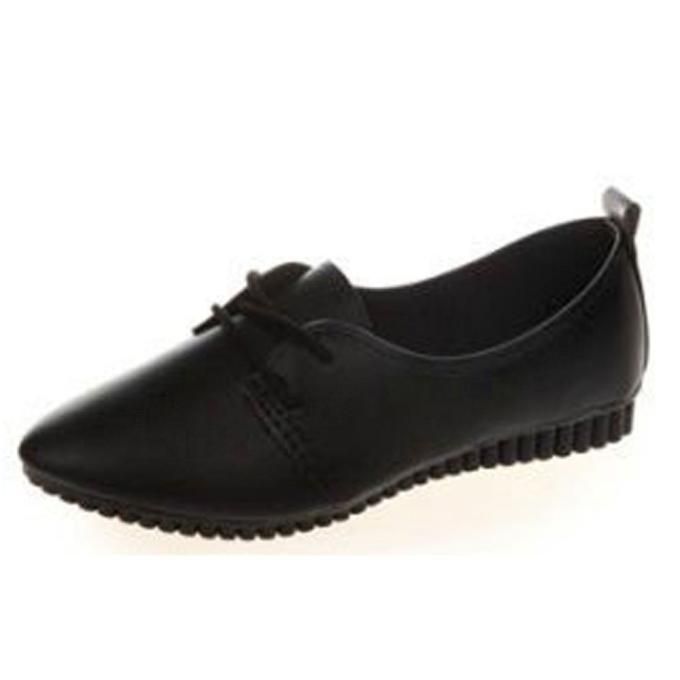 ladies flat work shoes