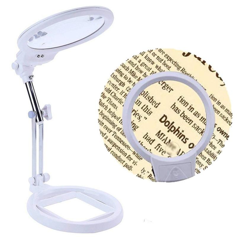 Best Sewing Notions & Tools Portable Large Lens Lighted Lamp Top Desk