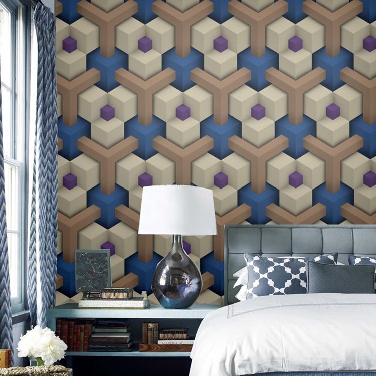 Modern 3d Wallpaper For Living room Bedroom TV Background Home Decoration Squares Pattern Wall Paper Roll Modern 3d Wallpaper For Living room Bedroom TV Background Home Decoration Squares Pattern Wall Paper Roll