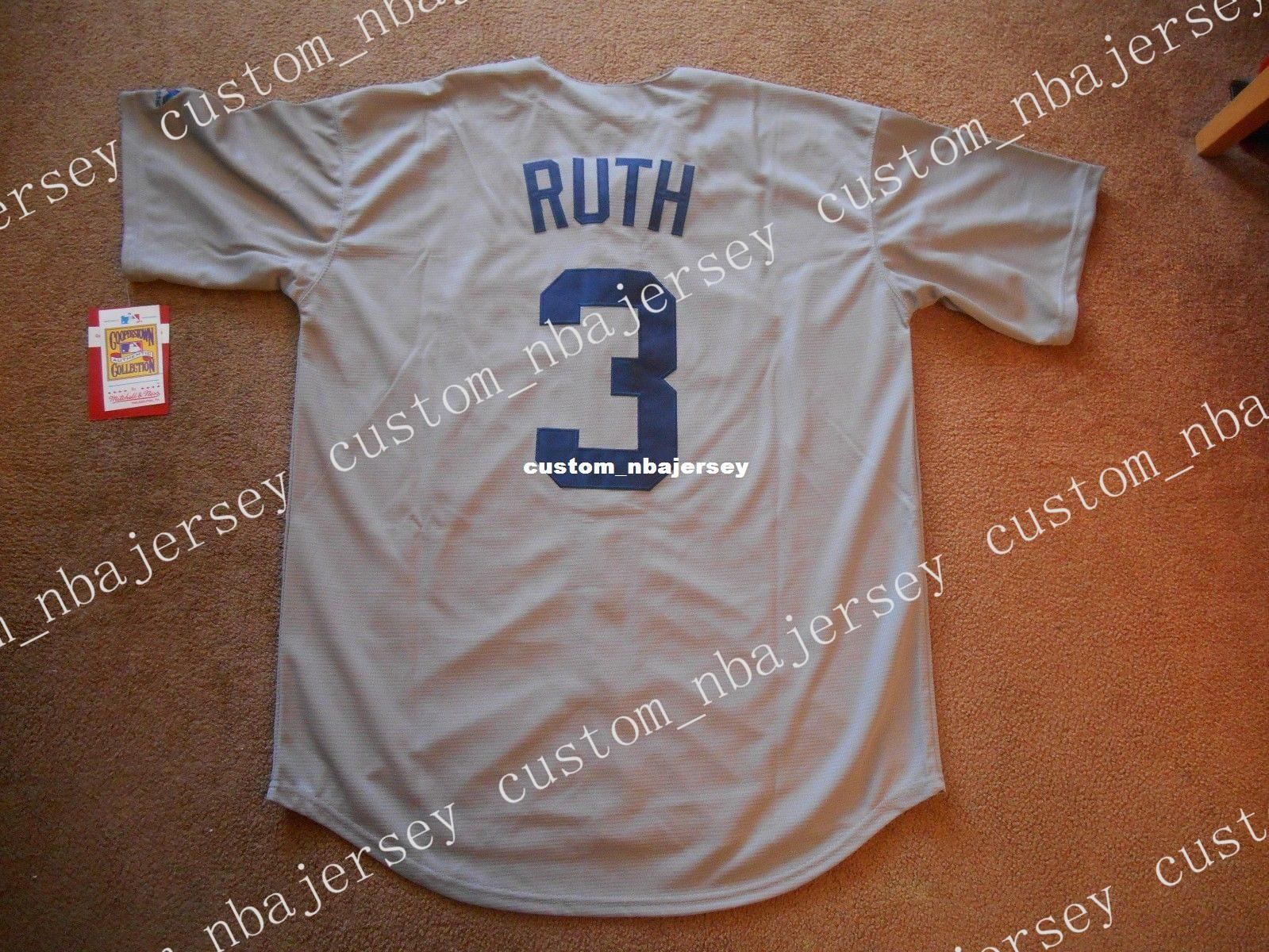 babe ruth baseball jersey