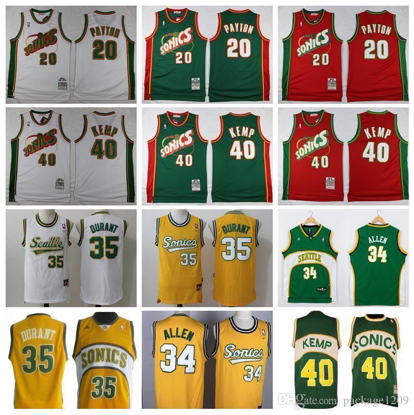 sonics home jersey