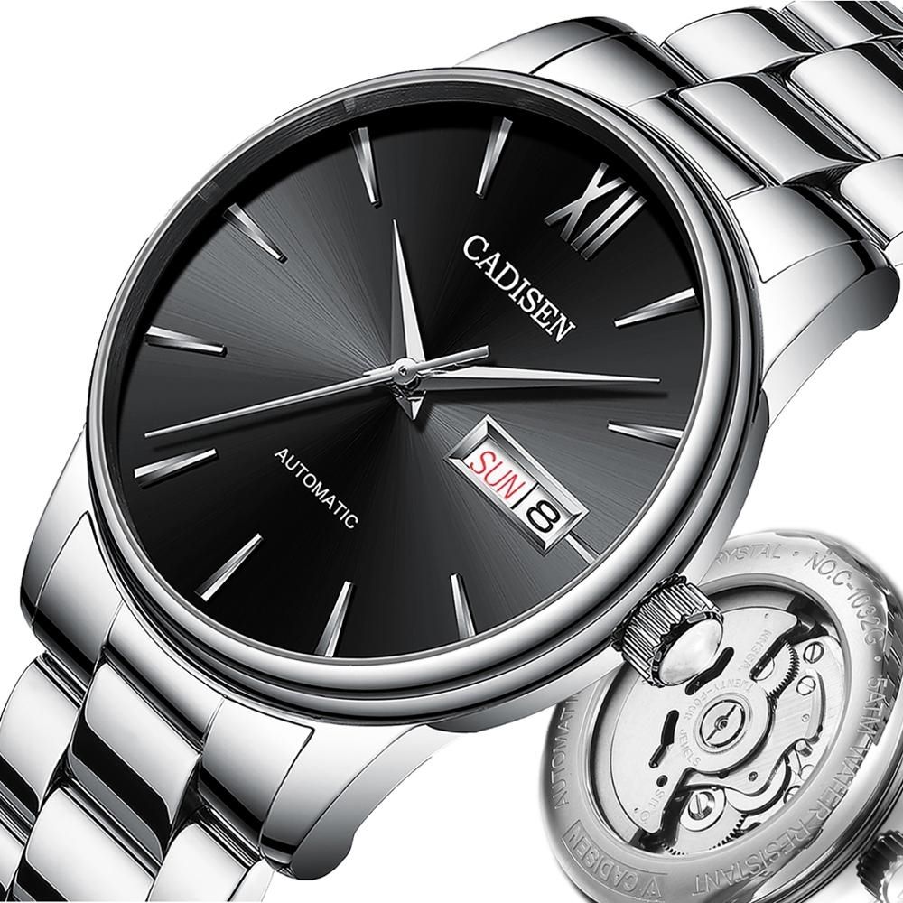 Acquistare CADISEN Men Watch Watches Meccanico Automatico Ruolo Data  Settimana Top Luxury Brand Giappone NH36A Orologio Con Sveglia Relogio  Masculino CJ191213 Economico | Consegna Veloce E Qualità | It.Dhgate