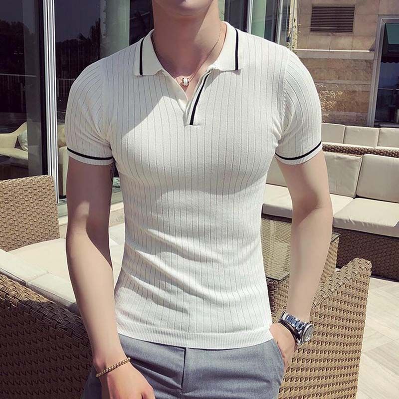 polo shirt men outfit