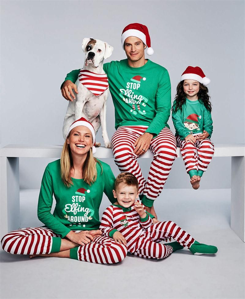Mother and Daughter Matching Clothes Fall Long Sleeve Knitted Sweater Pink Warm Family Outfit
