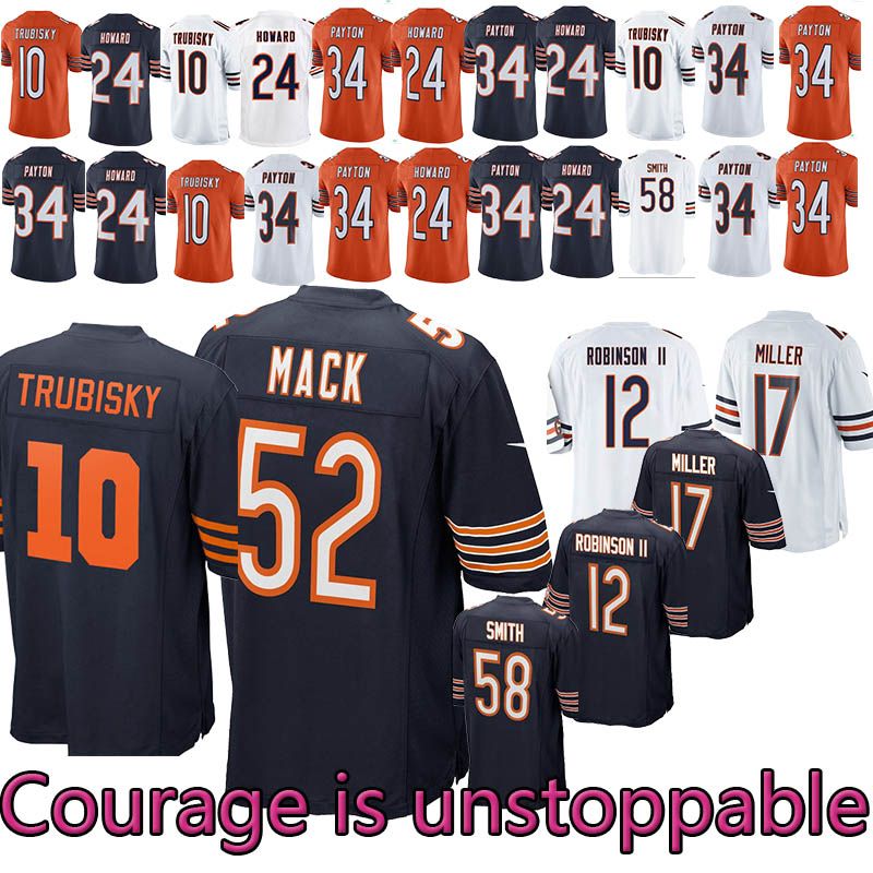 chicago bears color rush jersey