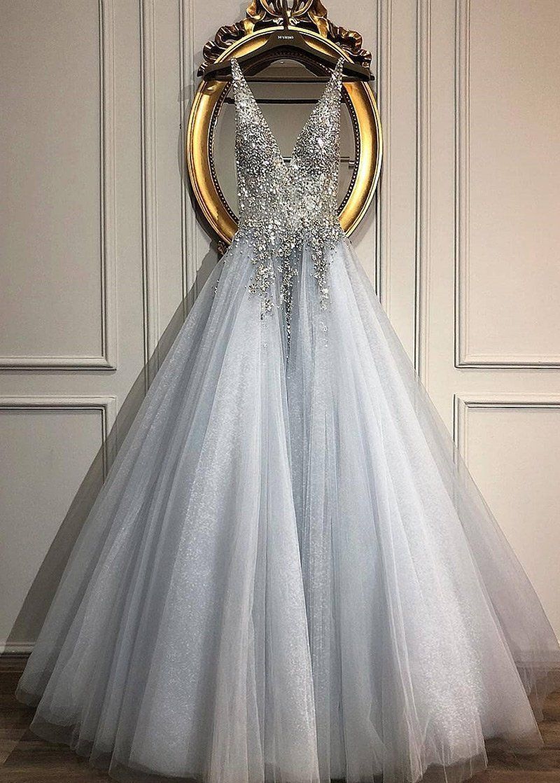 silver princess dress