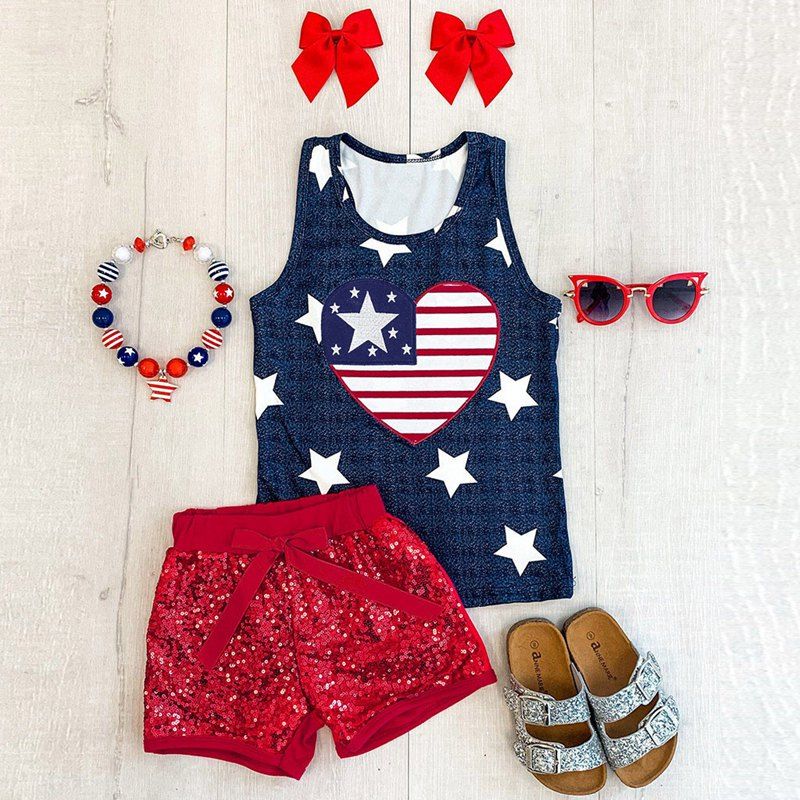 girls 4th of july outfit