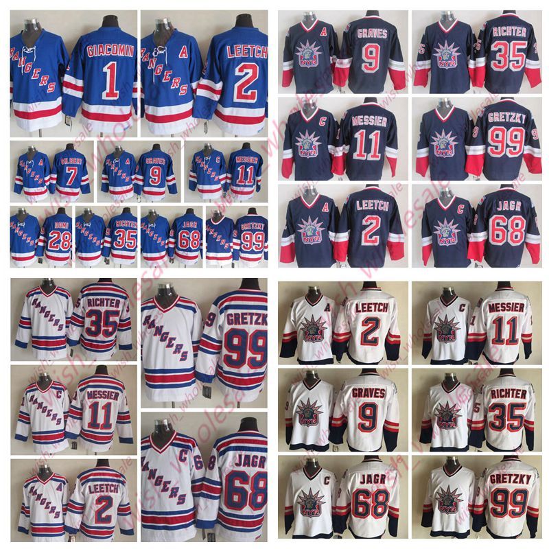 black new york rangers jersey
