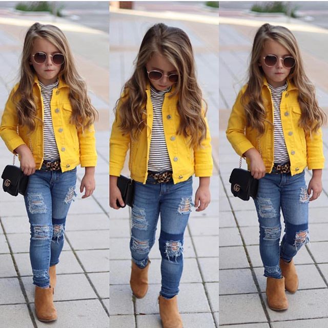 baby girl denim jacket