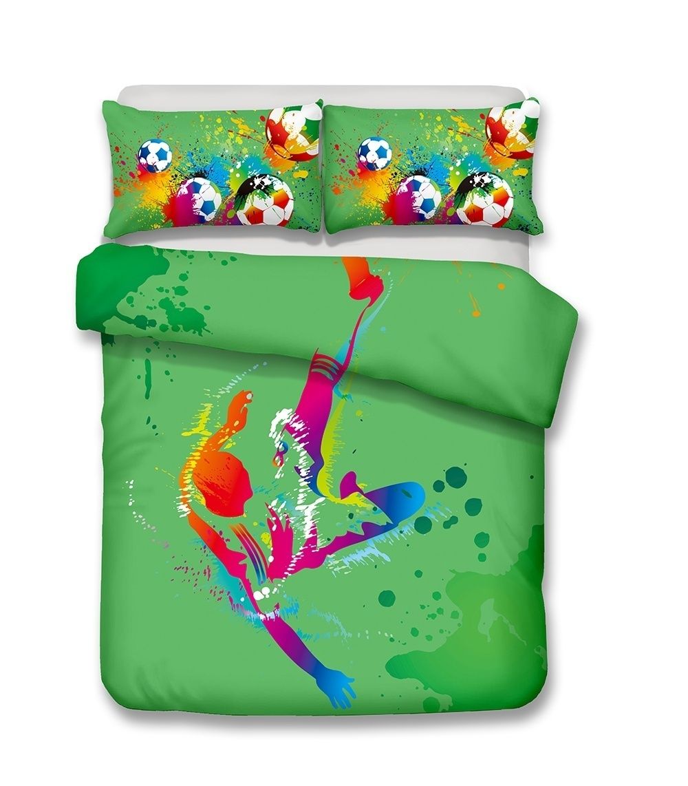 girls football bedding
