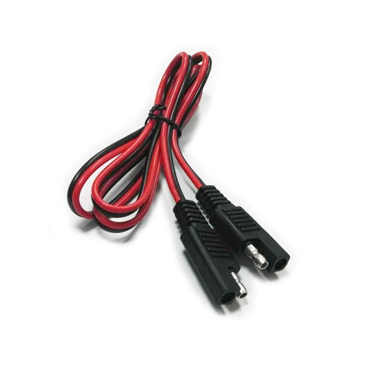 6FT Sae Para Sae 2 Pin Cabo De Extensão DC Power 16awg Bateria Heavy Duty Desconexão Rápida