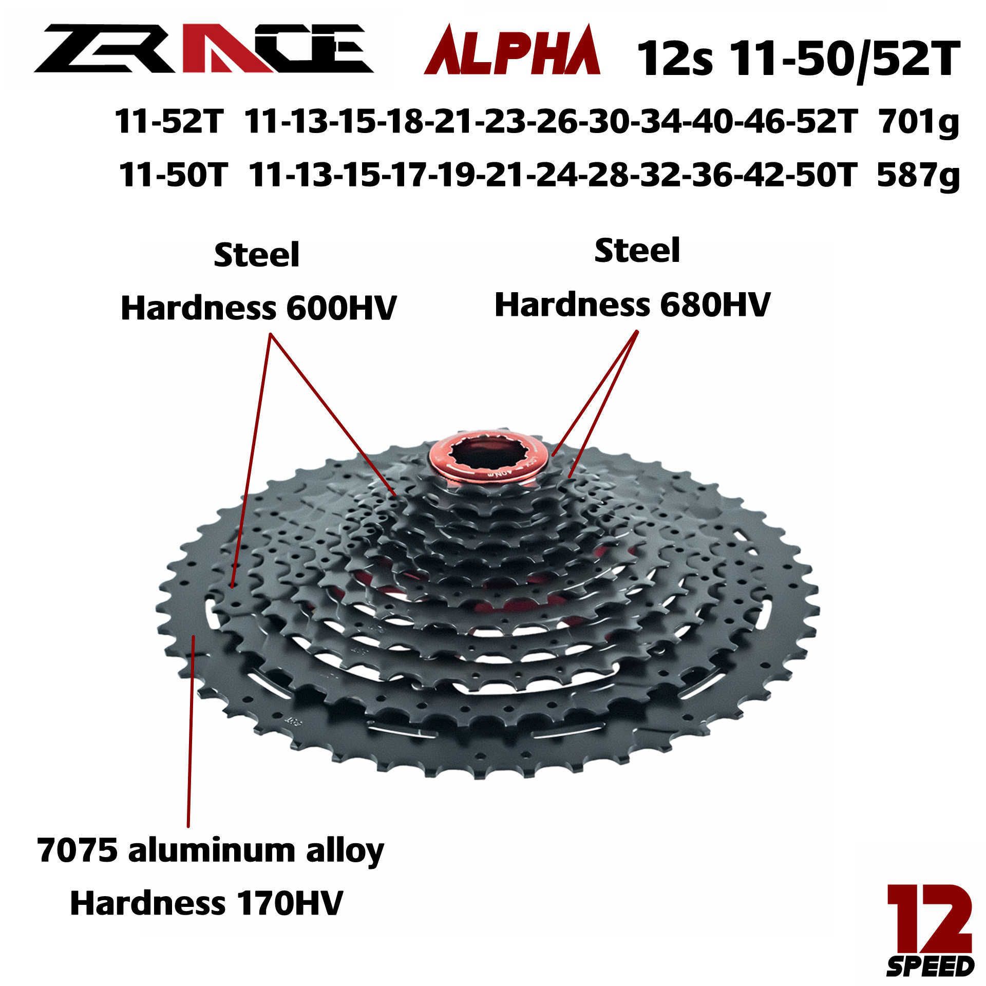 zrace alpha 12s cassette