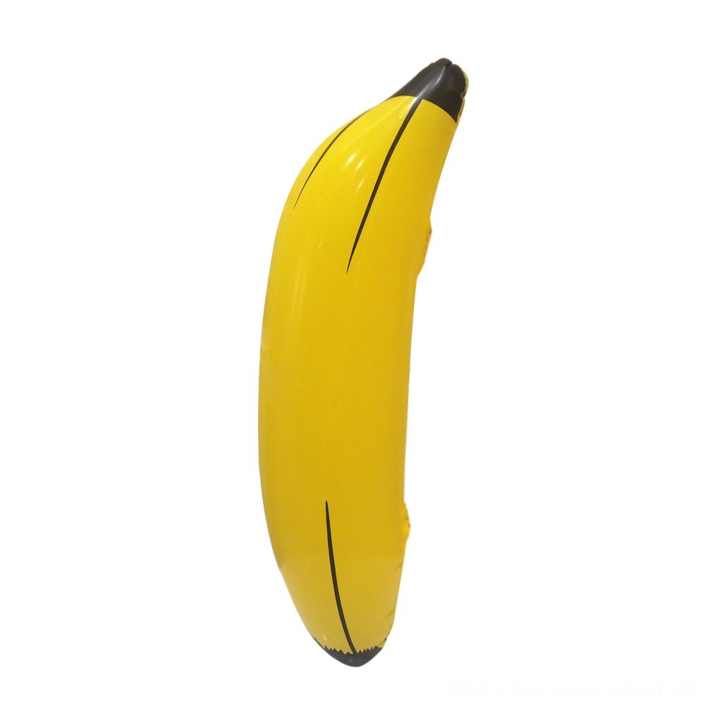 Juguete inflable de la decoración del PVC de los niños del plátano par 