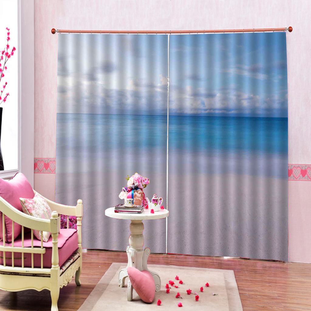 compre mariposa azul de encargo oficina de cortinas para la sala de estar dormitorio cortinas blackout cortina indoor juegos de decoracion lado