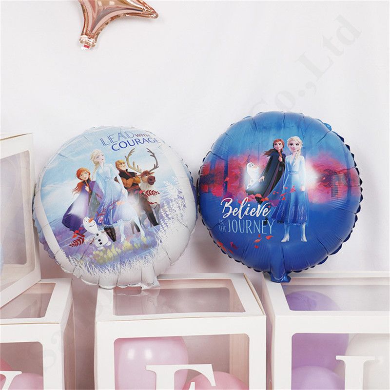 18inch Cartoon Printing Aluminum Foil Balloons Frozen 2 Ice Snow